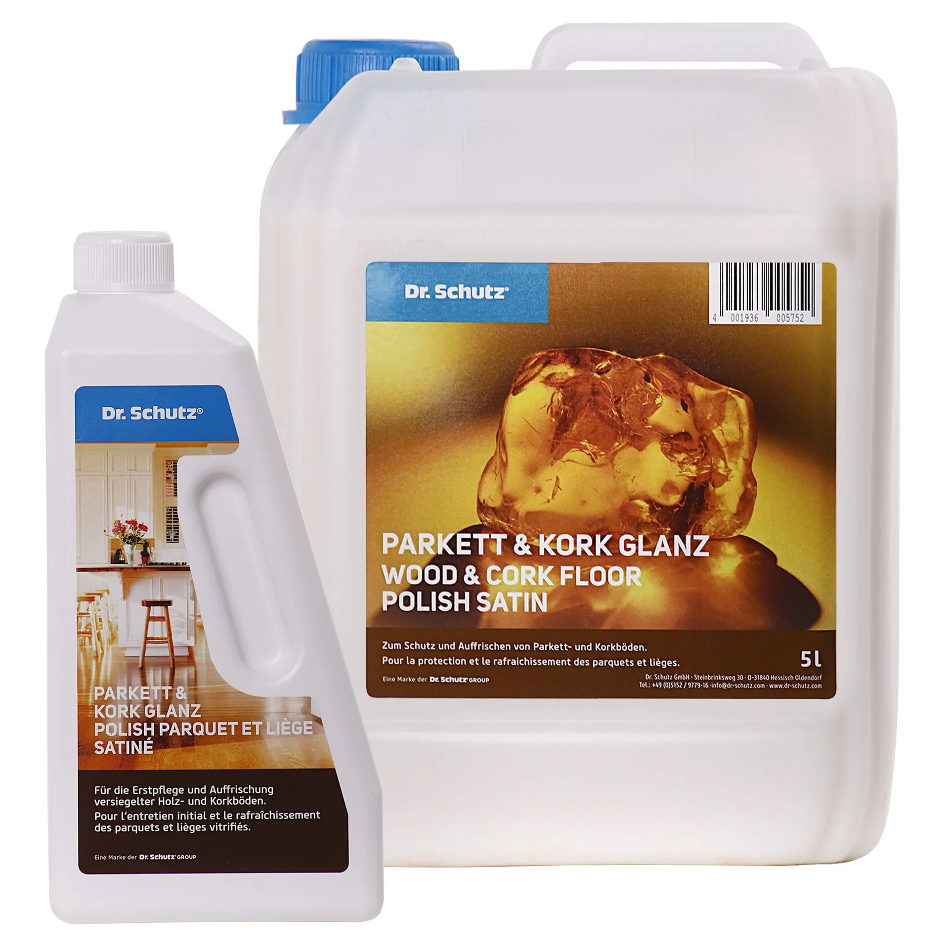 "DR. SCHUTZ Parkett & Kork Glanz in verschiedenen Größengebinde image"