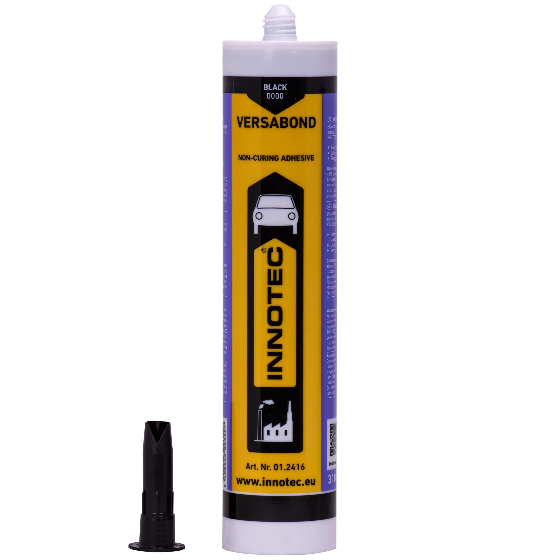 "INNOTEC Versabond schwarz 310 ml abtupfbare Dichtmasse image"