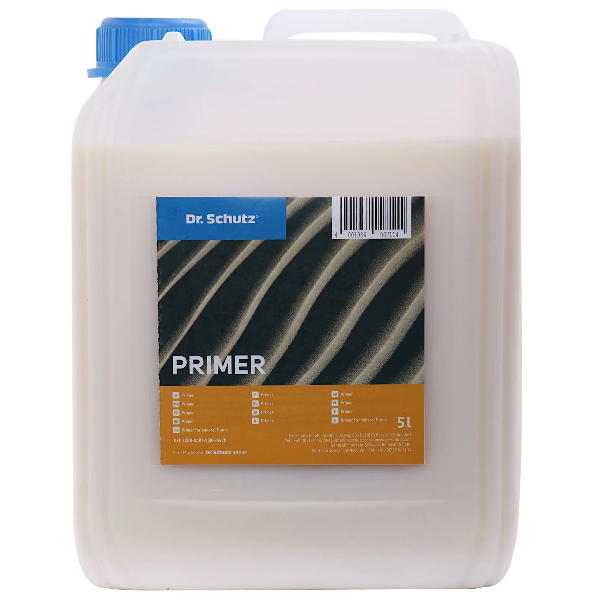 "DR. SCHUTZ Primer 5 Liter für ca. 60-80m² für Sichtspachtelböden image"