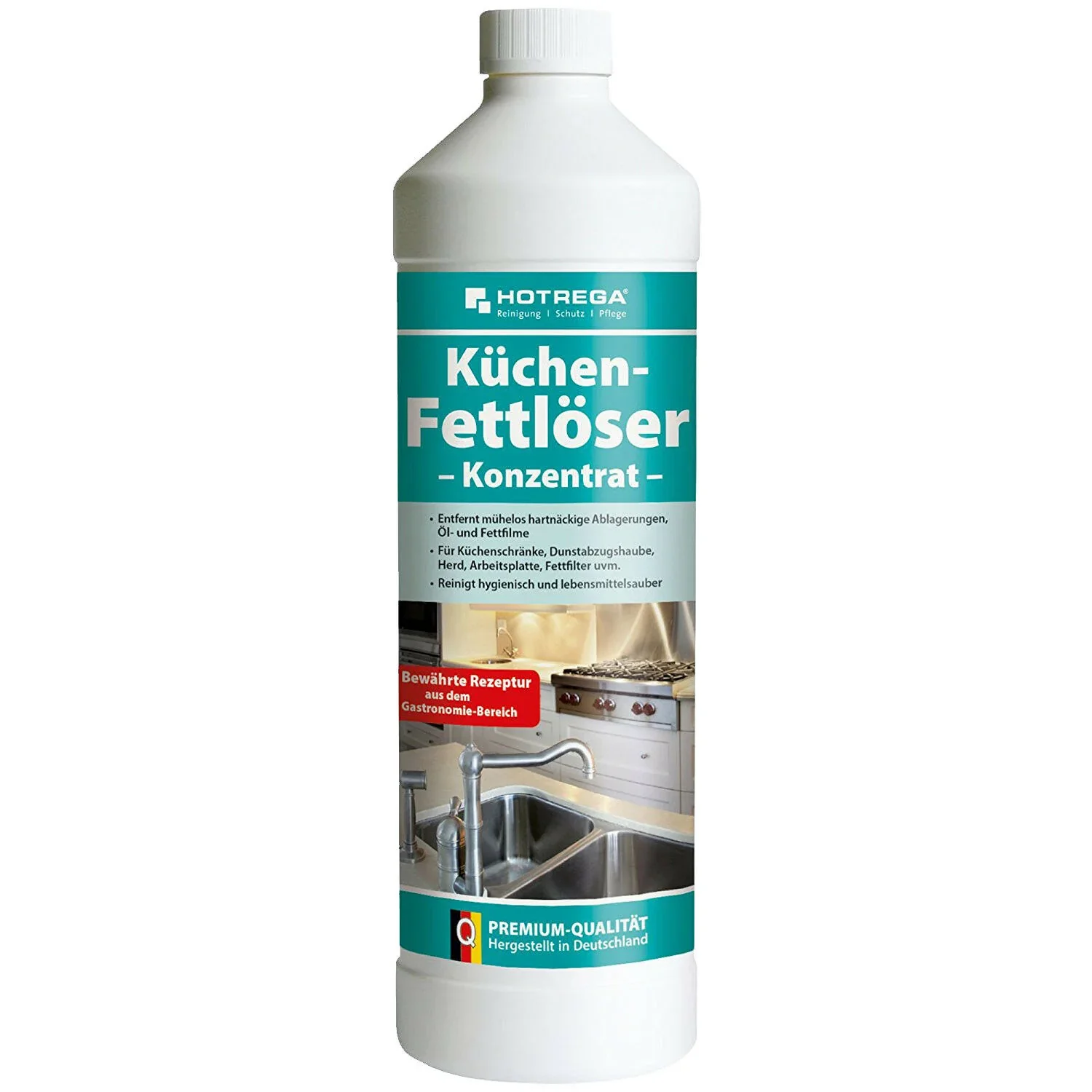 "HOTREGA Küchen Fettlöser 1 Liter Flasche Konzentrat image"
