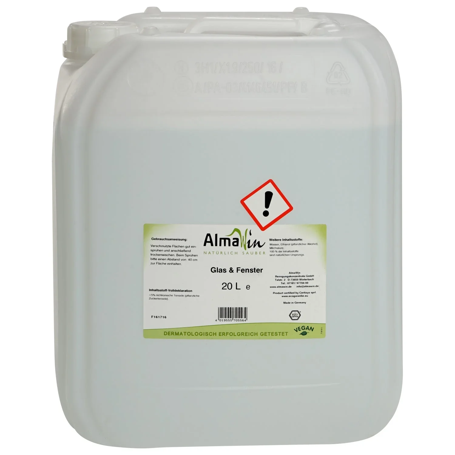 "ALMAWIN Glas- und Fensterreiniger 20 Liter image"