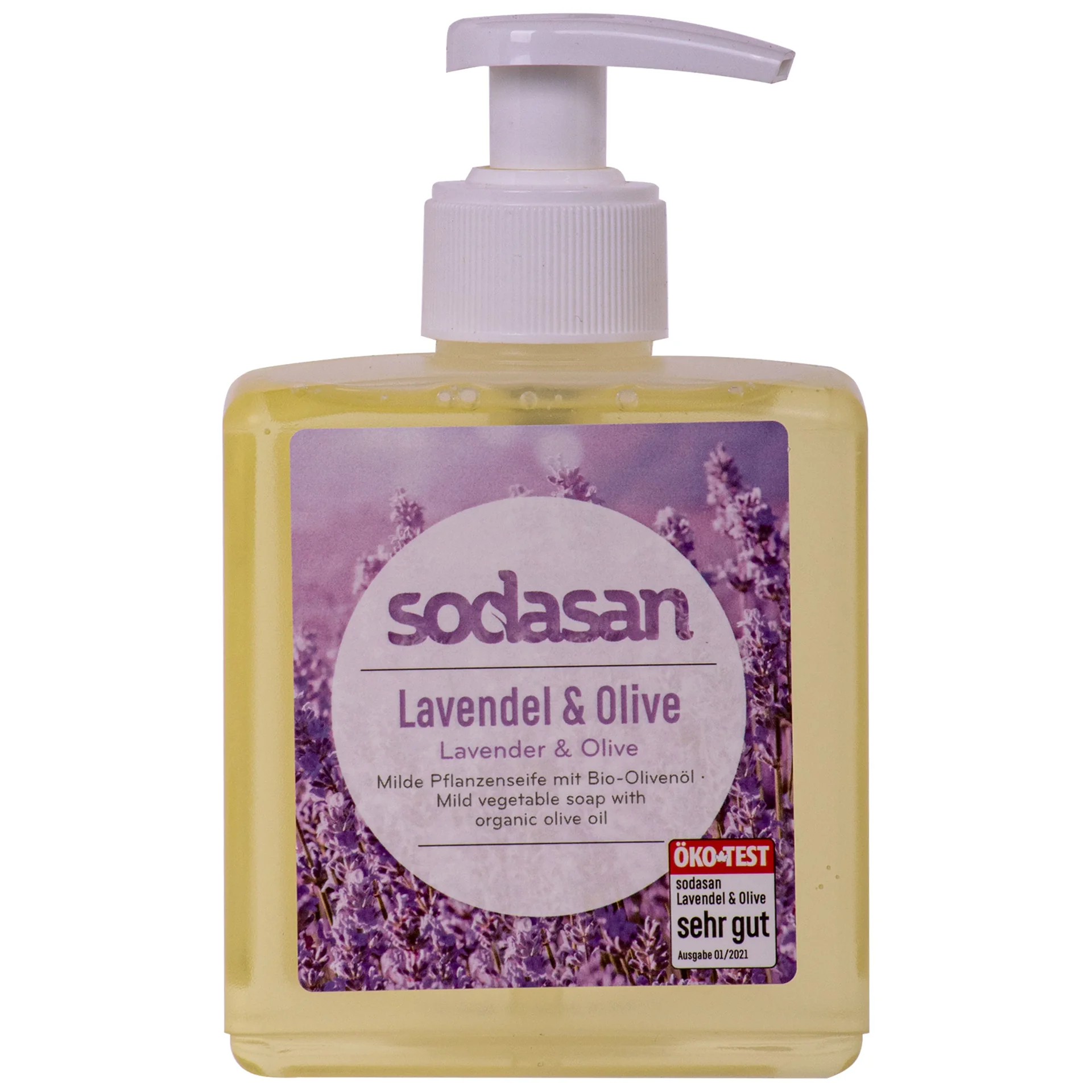 "SODASAN Flüssigseife Liquid Lavendel-Olive 300 ml Pflanzenseife image"