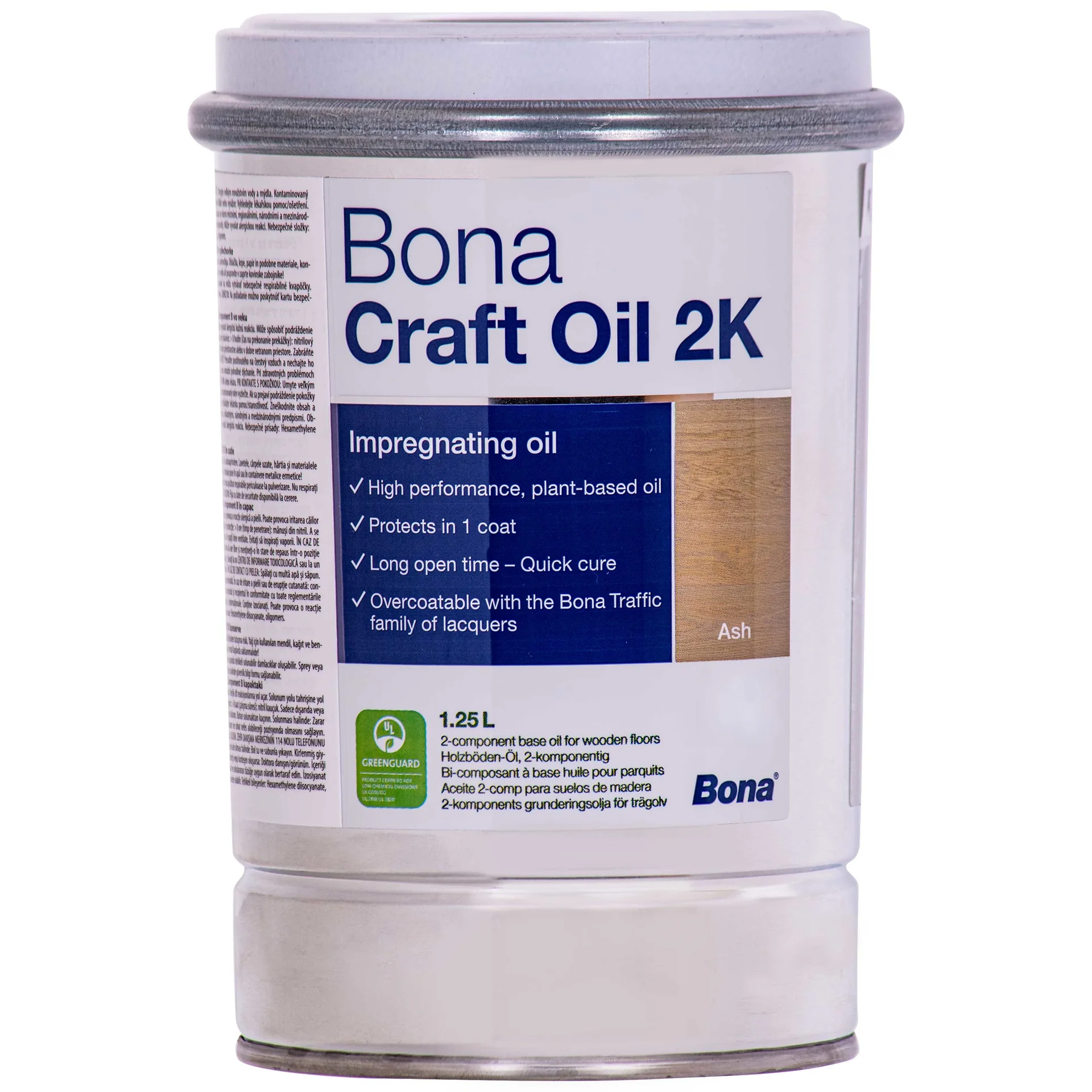"BONA Craft Oil 2K Ash 1,25 Liter grau image"