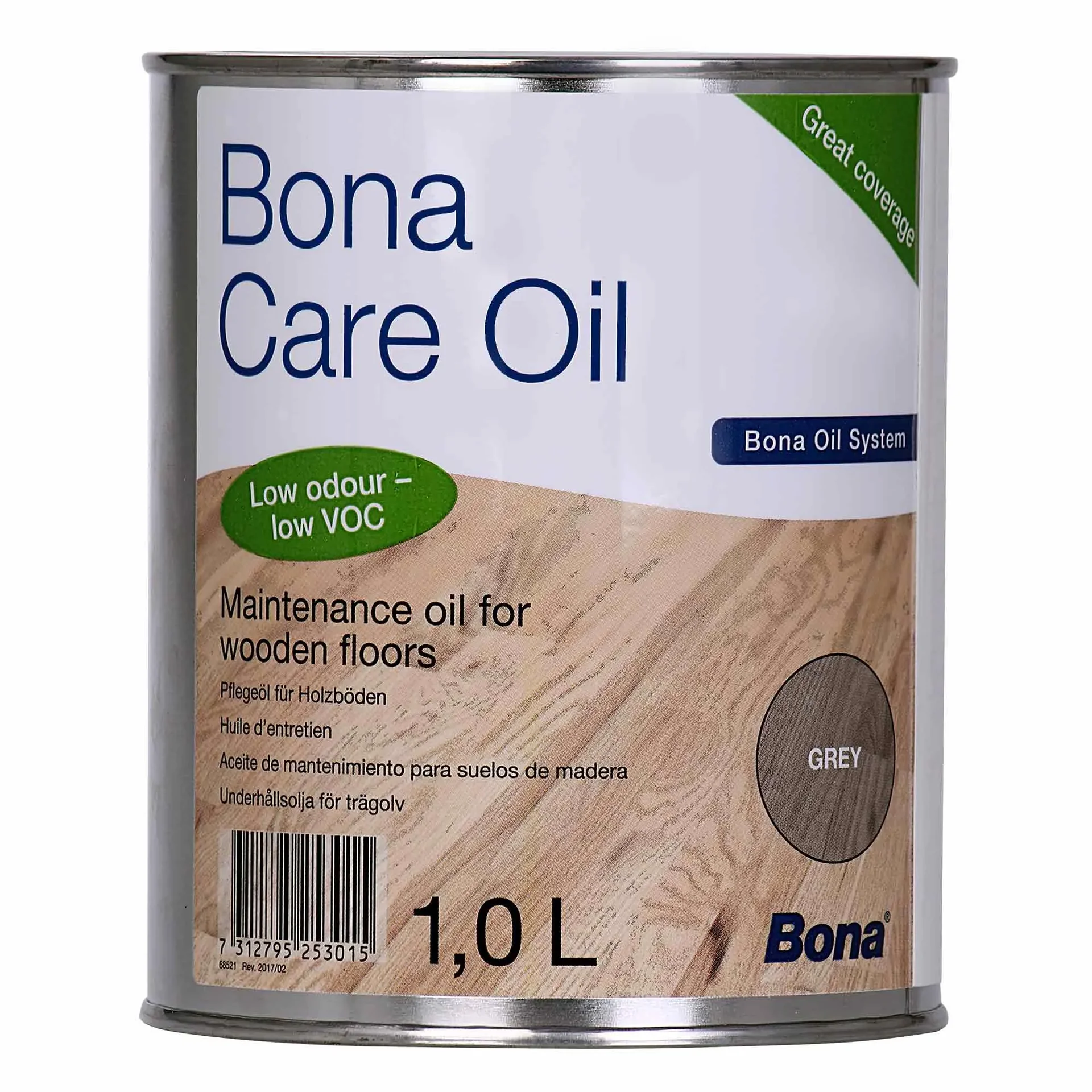 "BONA Care Oil grey grau 1 Liter Pflegeöl für Holzböden image"