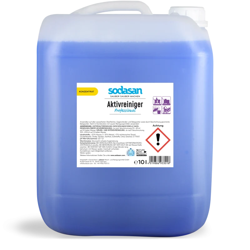 SODASAN Aktivreiniger Professional 10 Liter Konzentrat
