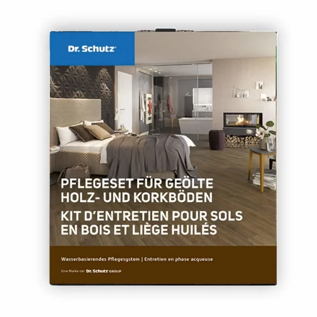 "DR. SCHUTZ Pflegeset für geölte Holz- und Korkböden image"