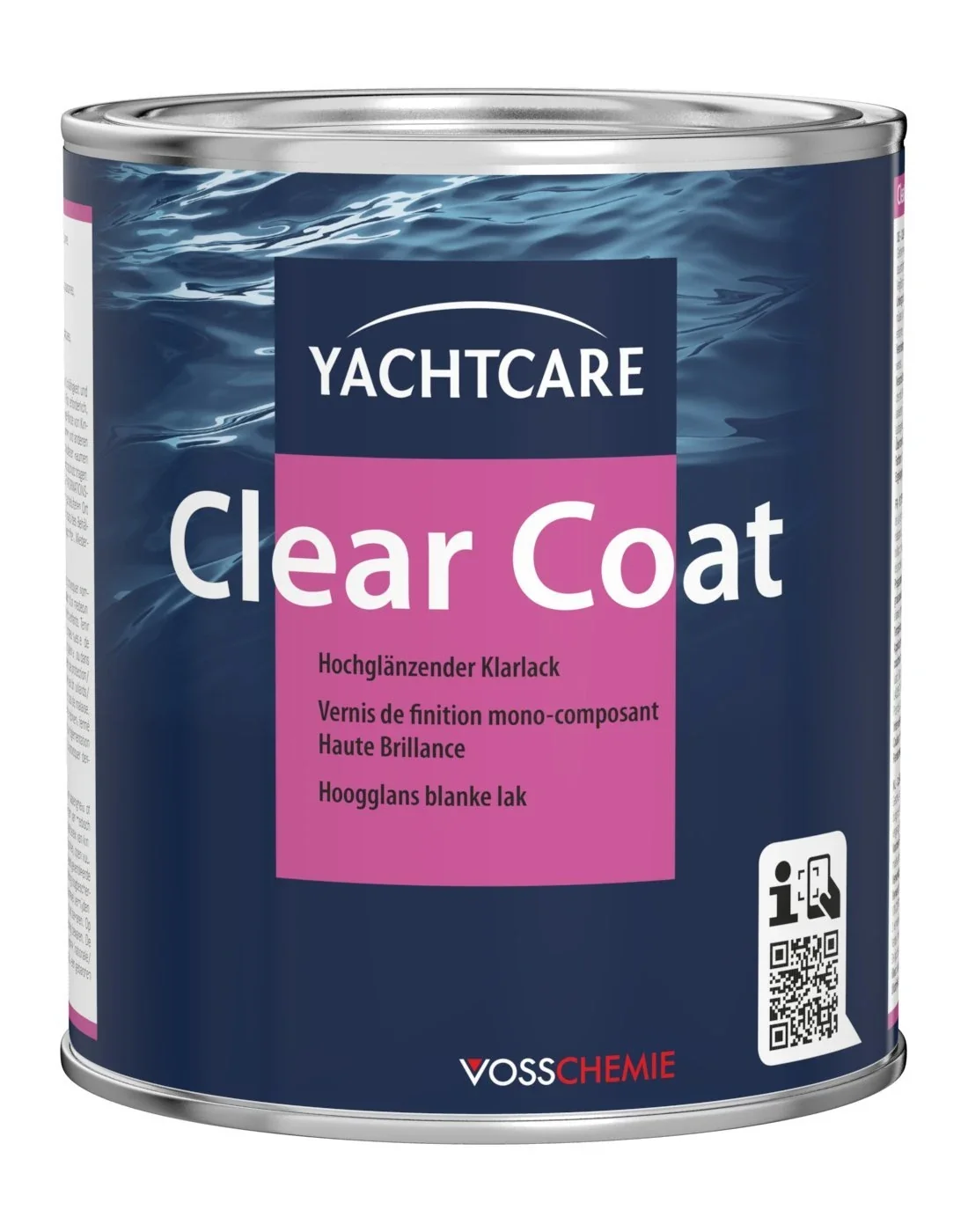 "YACHTCARE Clear Coat 750 ml transparent hochglänzender Klarlack image"