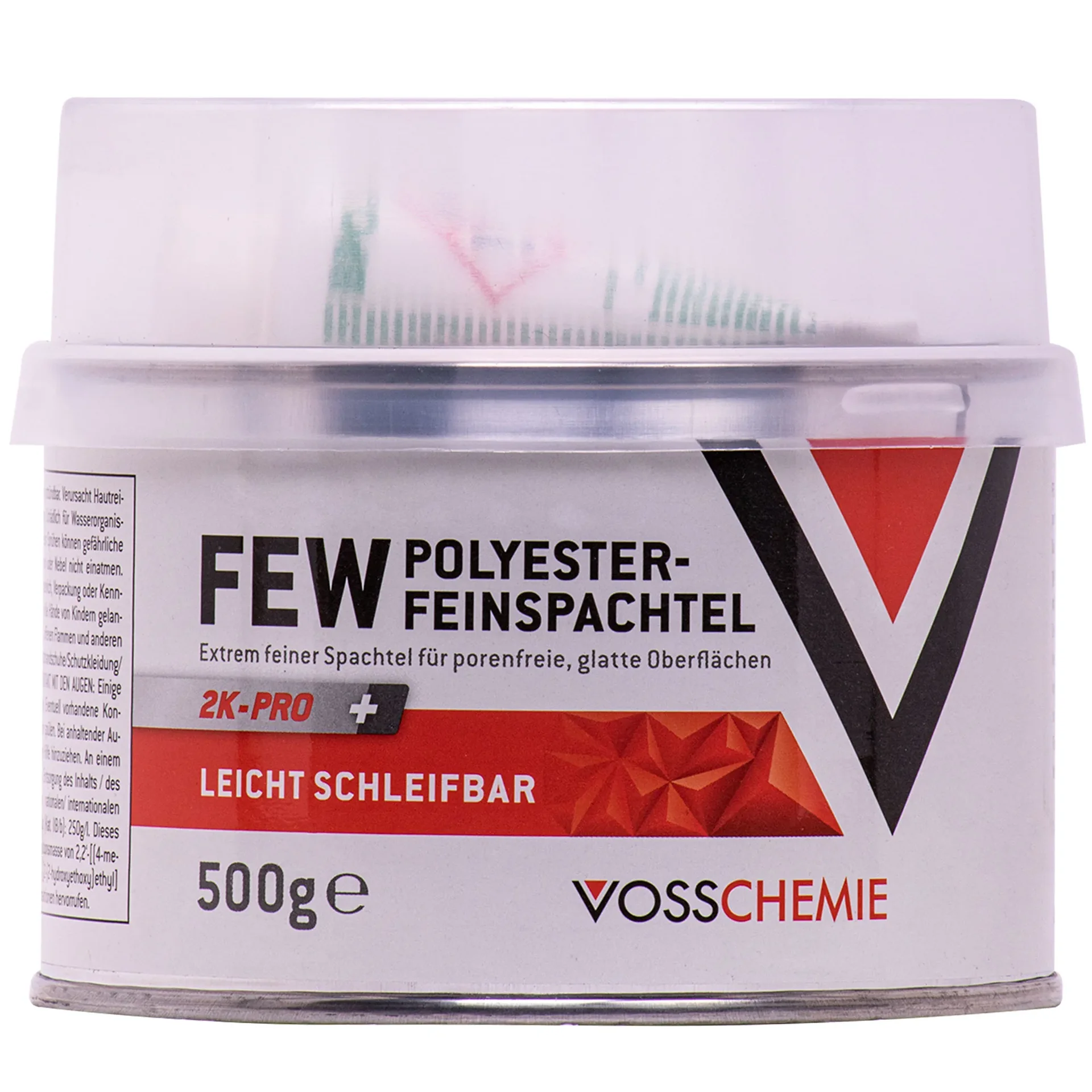 "VOSSCHEMIE Few Feinspachtel 2-K Polyesterspachtelmasse 500 g image"