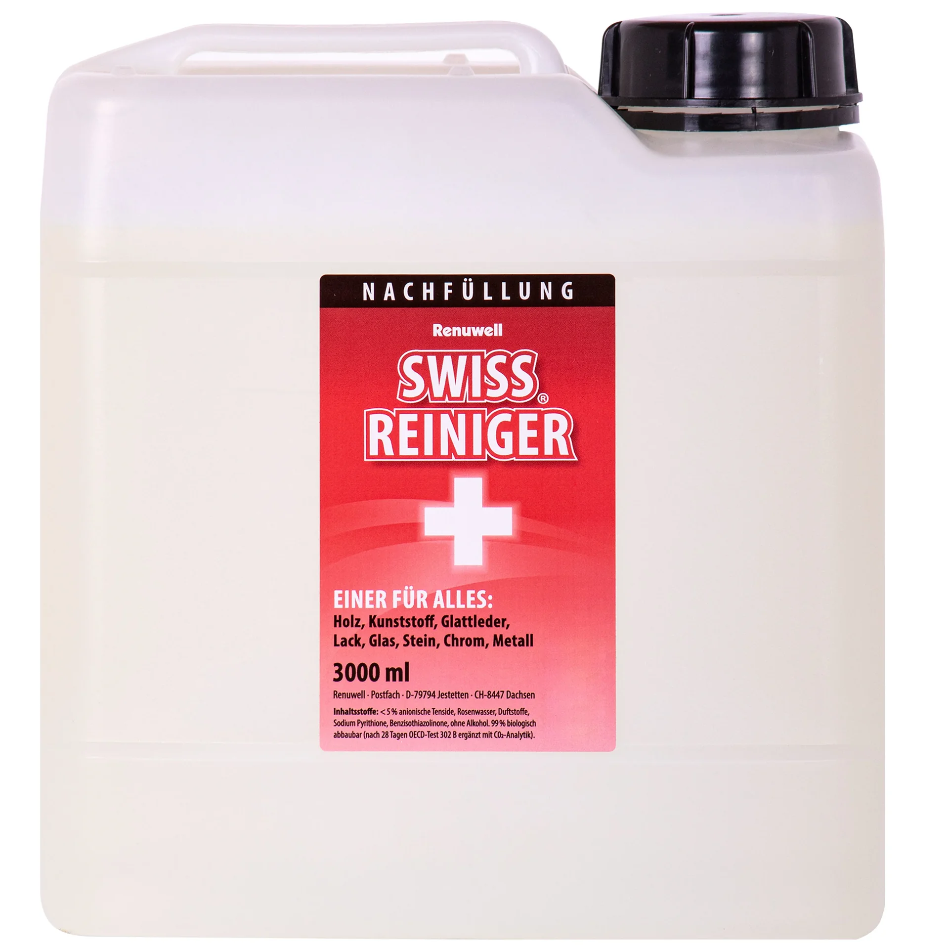 "RENUWELL Swiss Reiniger 3 Liter Kanister image"