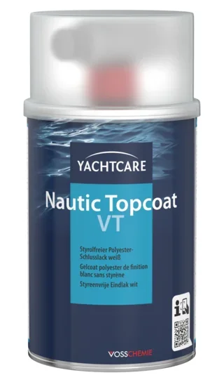 "YACHTCARE Nautic Topcoat VT inkl. Härter 1000 g - Schlusslack weiß image"