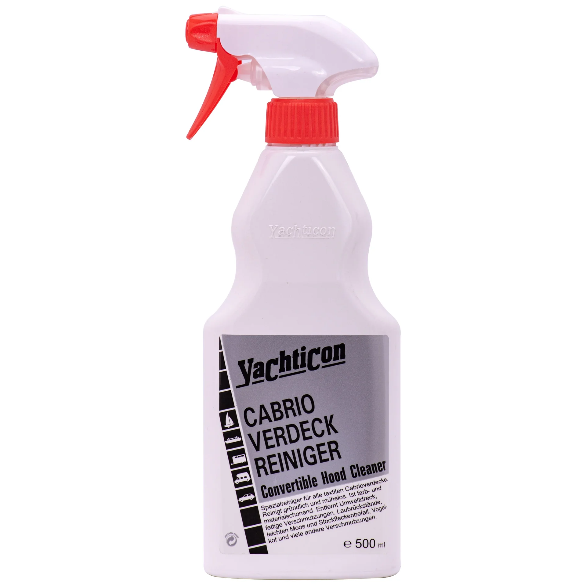 "YACHTICON Cabrioverdeck Reiniger 500 ml für textile Verdecke image"