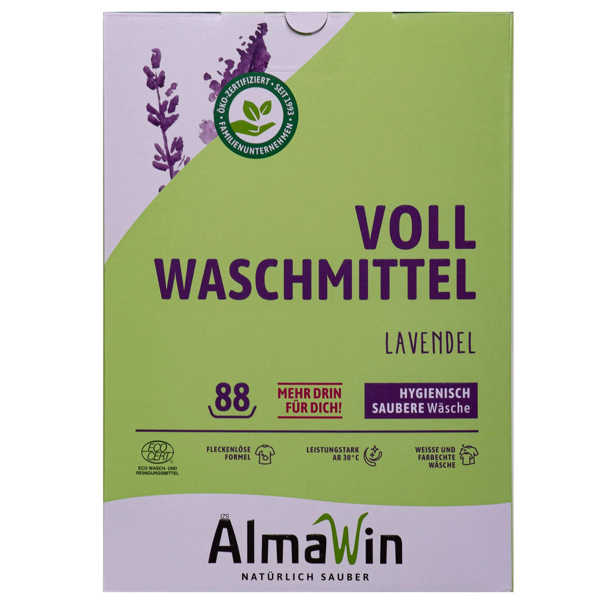 "ALMAWIN Vollwaschmittel 4,6 kg 82 Waschgänge image"