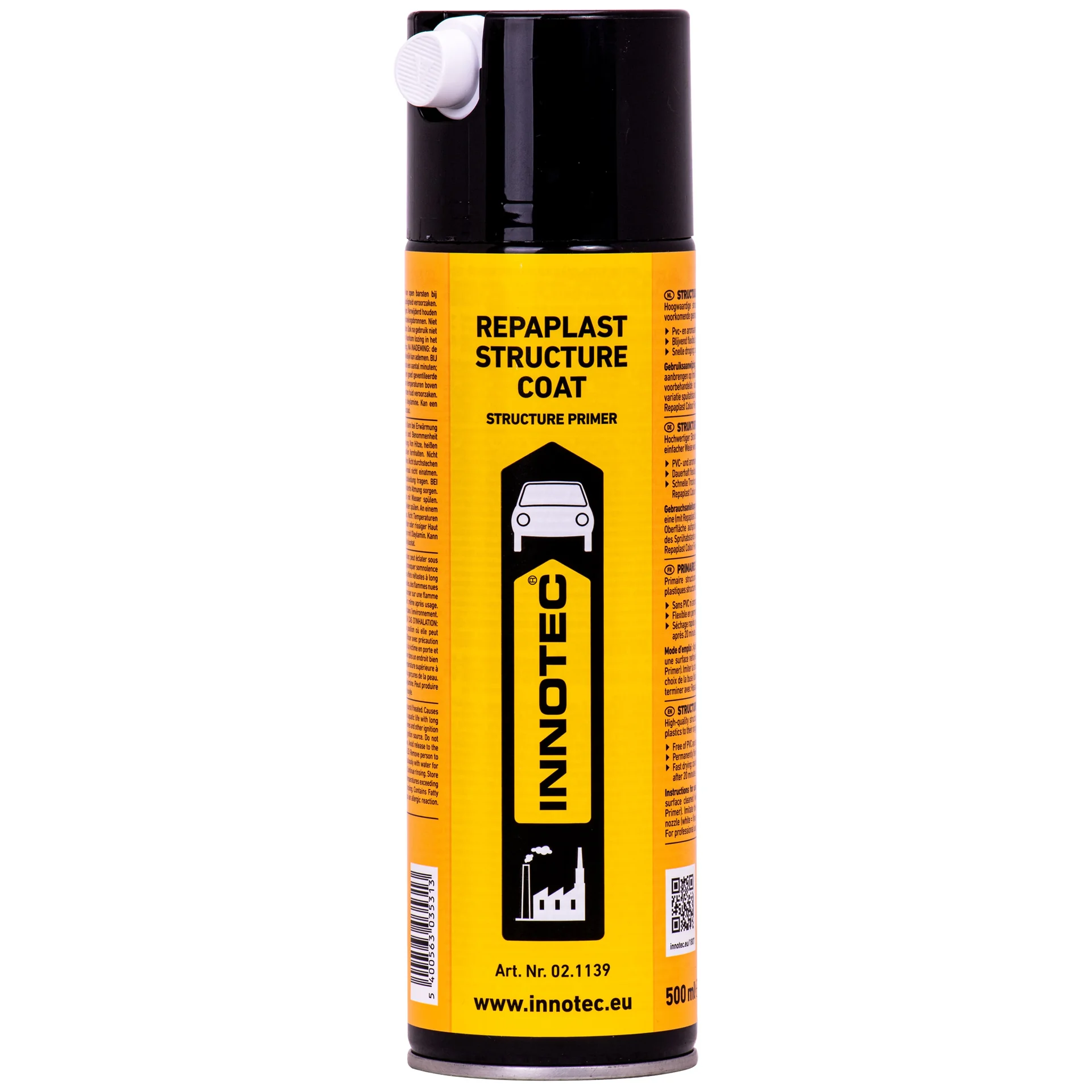 "INNOTEC Repaplast Structure Coat NF Struckturlack 500 ml image"