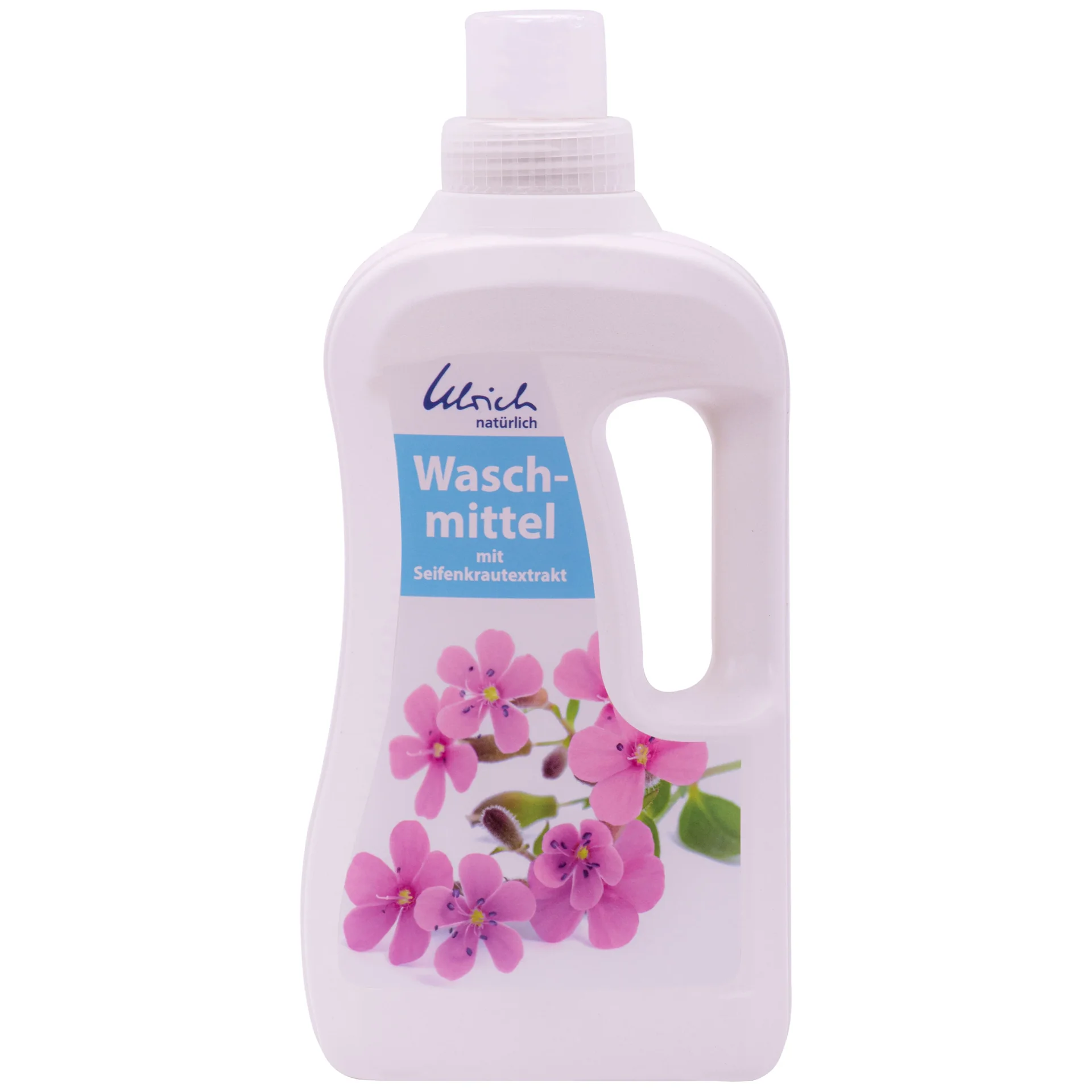 "ULRICH natürlich Waschmittel mit Seifenkrautextralt 1 Liter flüssig image"