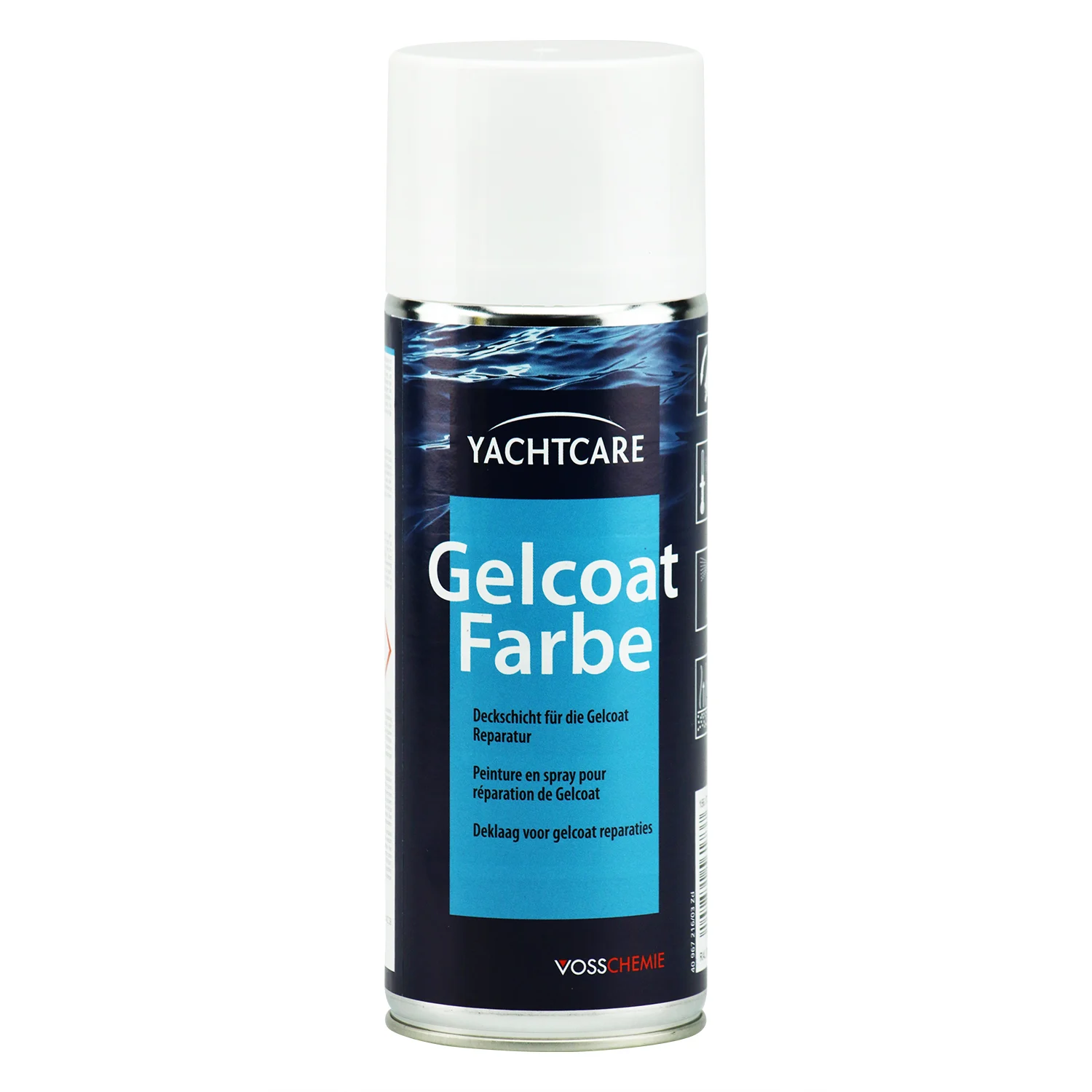 YACHTCARE Gelcoat Farbe RAL 9010 reinweiß 400 ml Aerosolspraydose