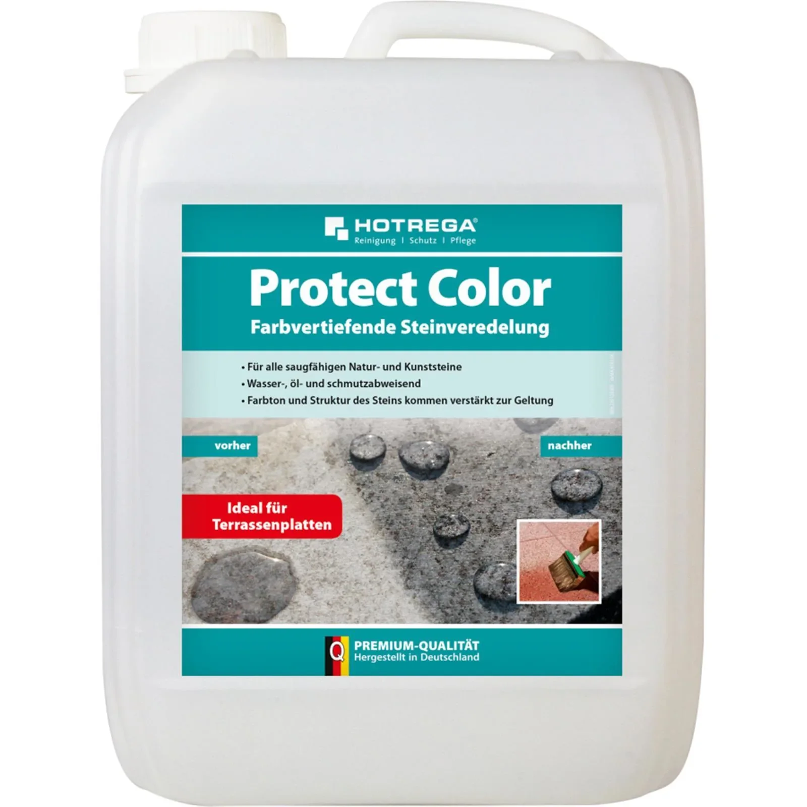 "HOTREGA Protect Color 3 x 5 Liter farbvertiefende Steinveredelung image"
