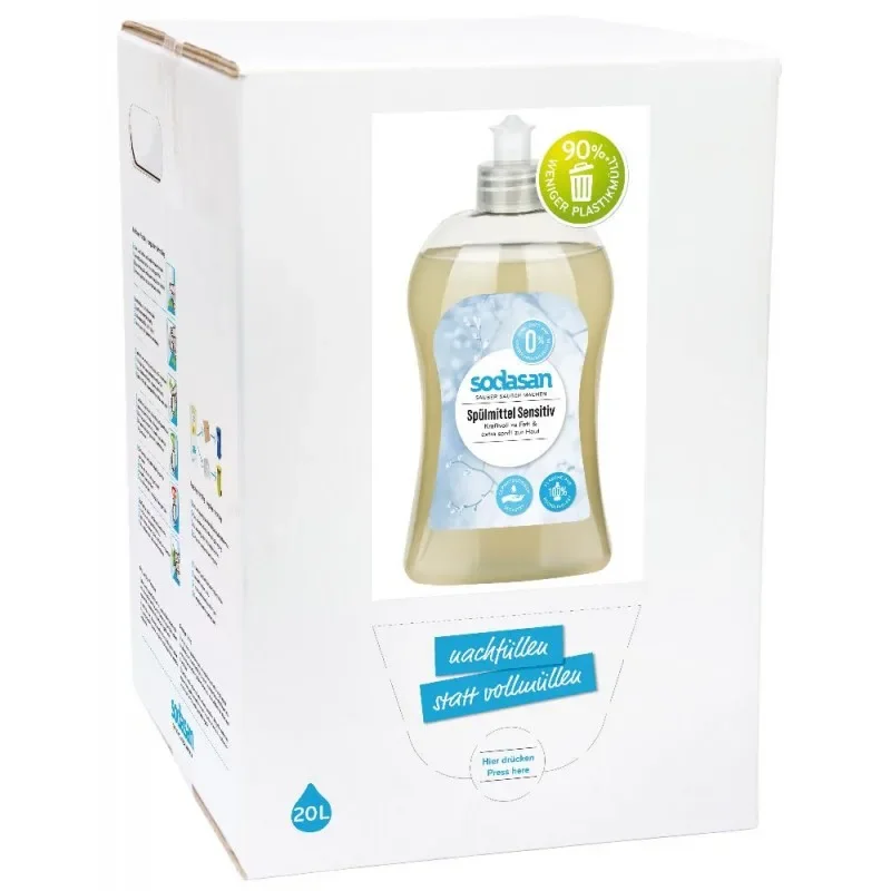 "SODASAN Spülmittel Sensitive 20 Liter Bag in Box image"
