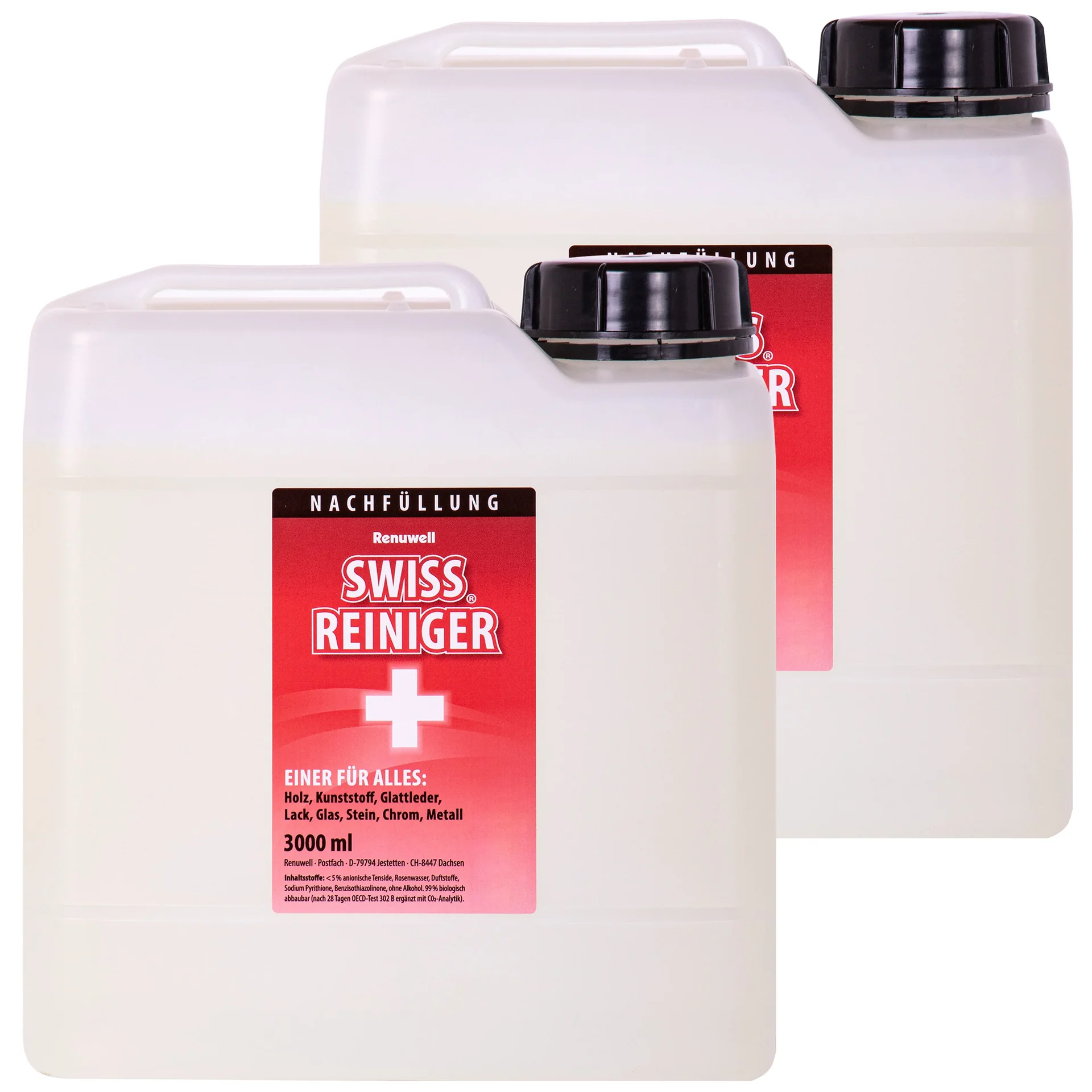 "RENUWELL Swiss Reiniger 3 Liter x 2 Kanister image"