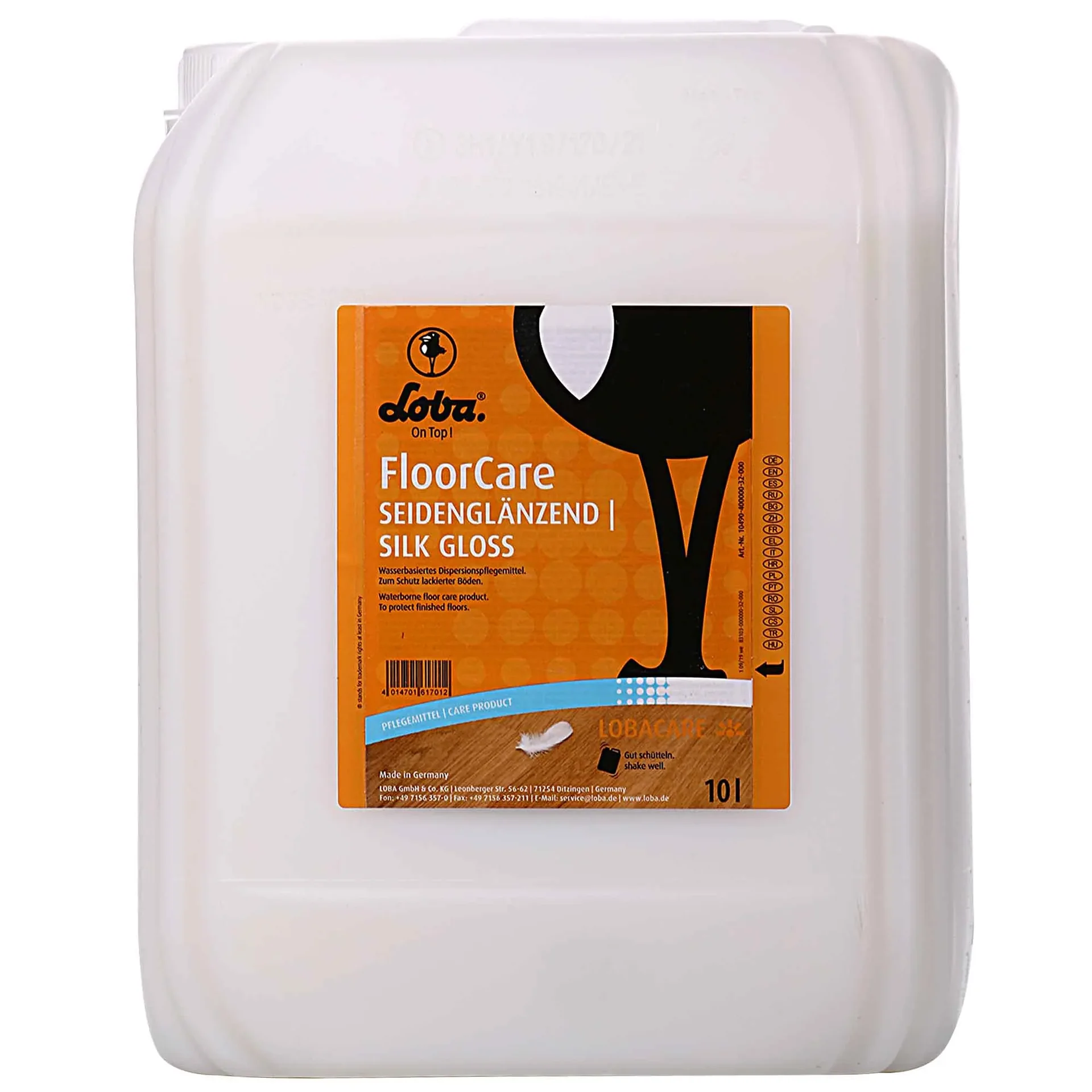 "LOBA FloorCare seidenglänzend 10 Liter Bodenpflege image"