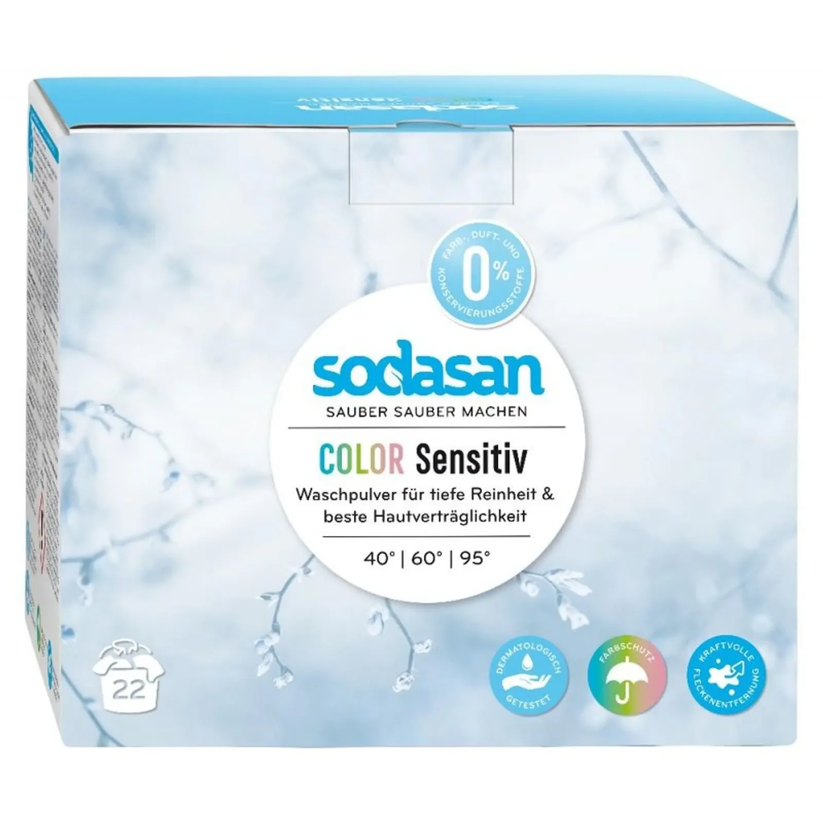 "SODASAN COLOR Waschpulver sensitiv 1,01 kg image"