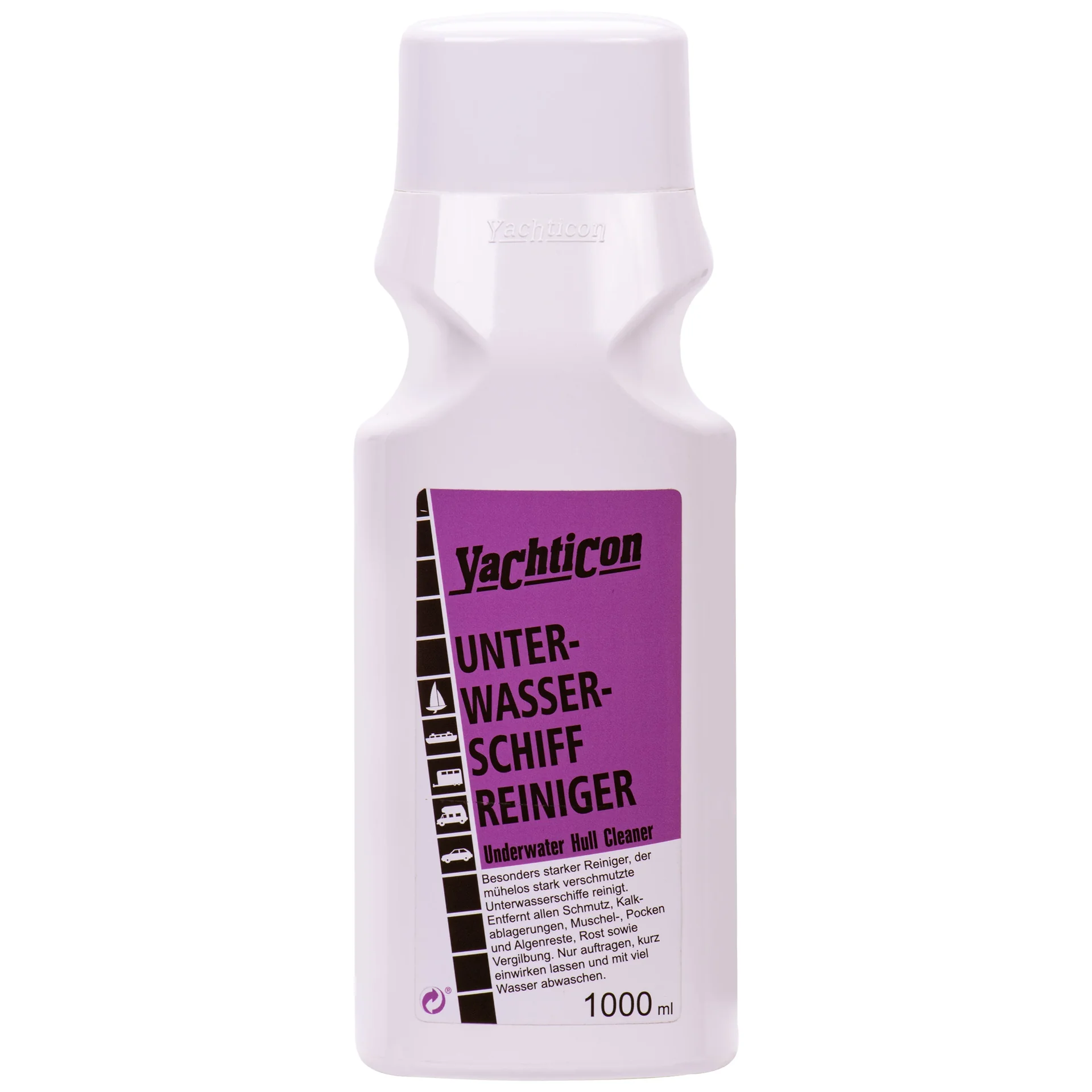 "YACHTICON Unterwasserschiff Reiniger 1 Liter image"