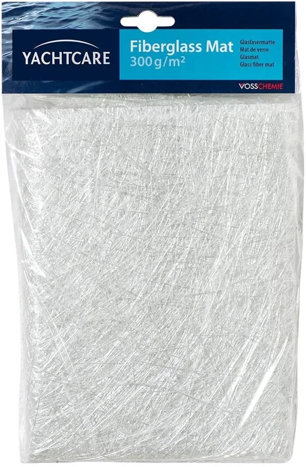 "YACHTCARE Fiberglas Mat 300 g Glasmatte 1 m² Inhalt Glasfasermatte image"