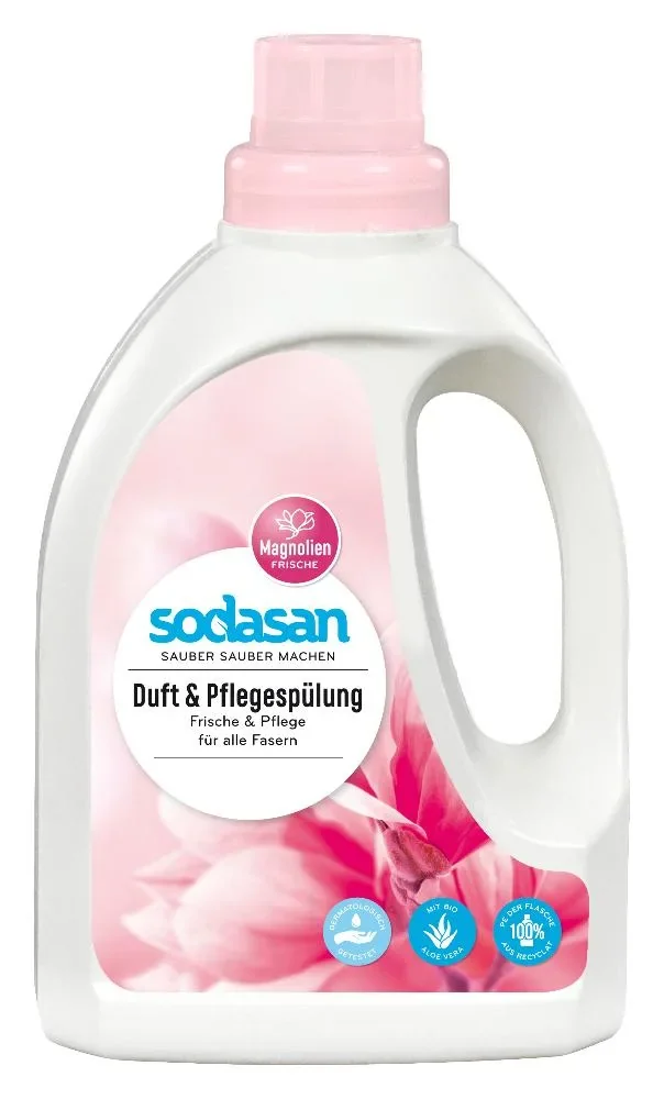 "SODASAN Duft & Pflegespülung 6 x 750 ml mit Magnolien Frische image"