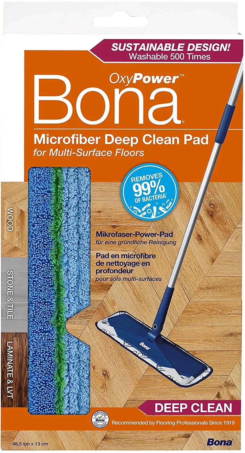 "BONA Mikrofaser Deep Clean Pad 1 Stück image"