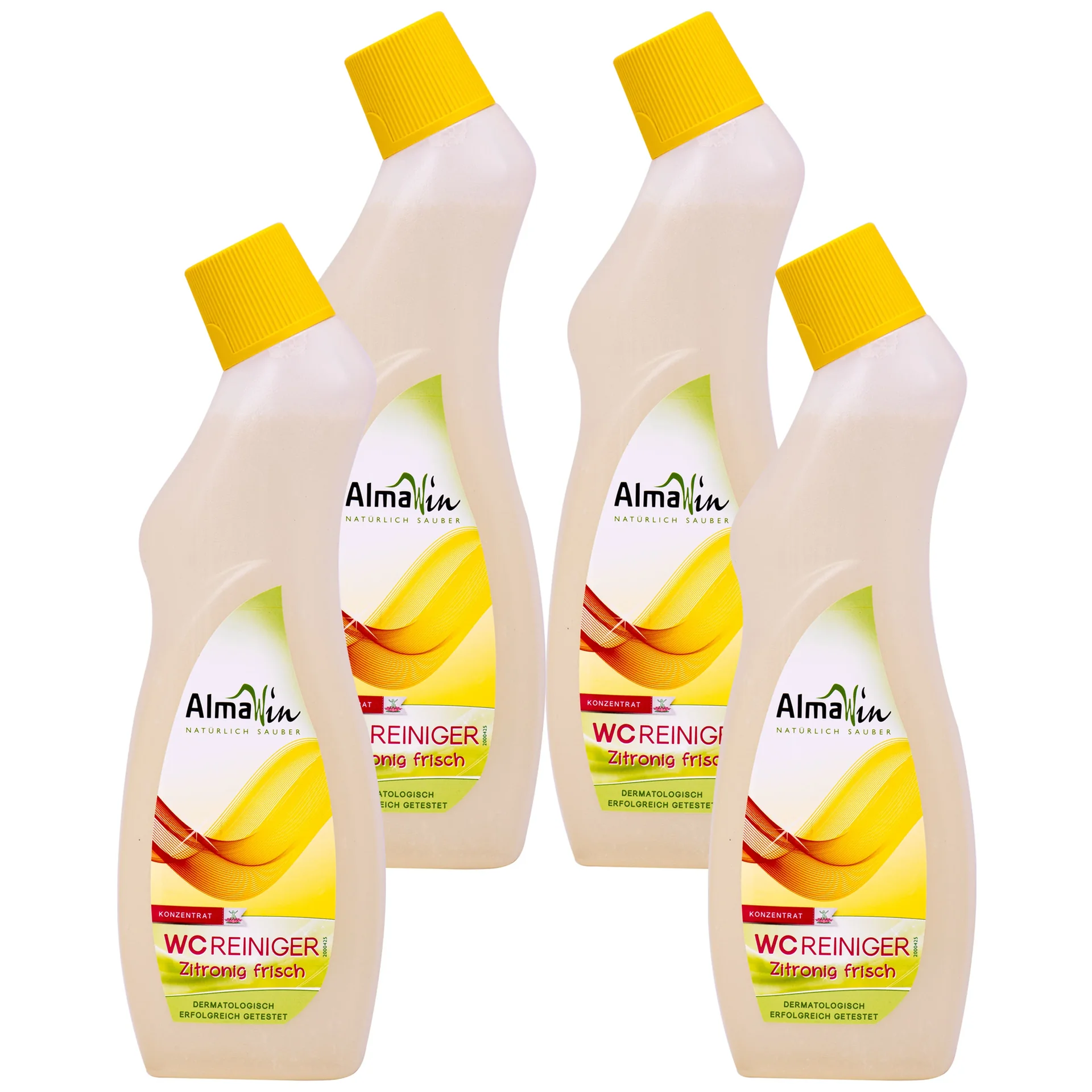"ALMAWIN WC Reiniger 4 x 750 ml zitronig frisch image"