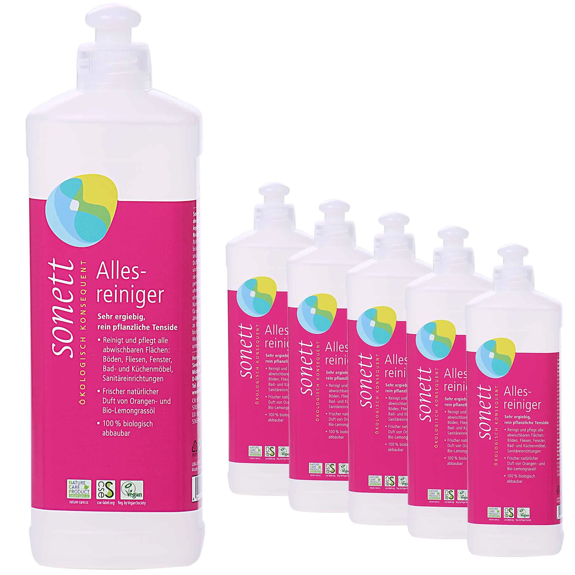 SONETT Allesreiniger 6 x 500 ml