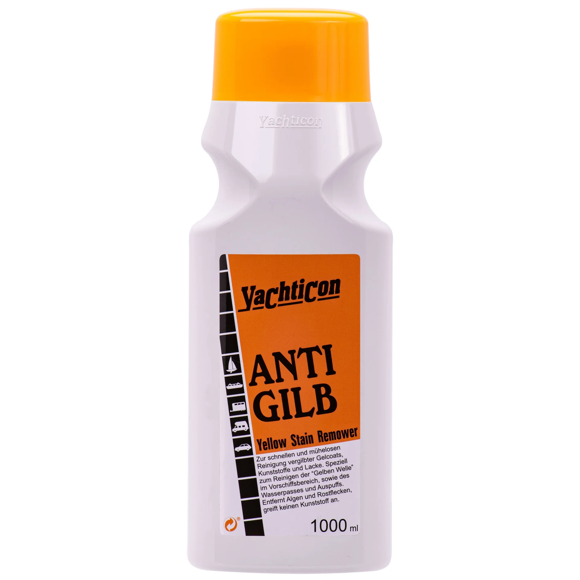 "YACHTICON Anti Gilb 1 Liter zum Entfernen von gelblichem Algenbefall image"