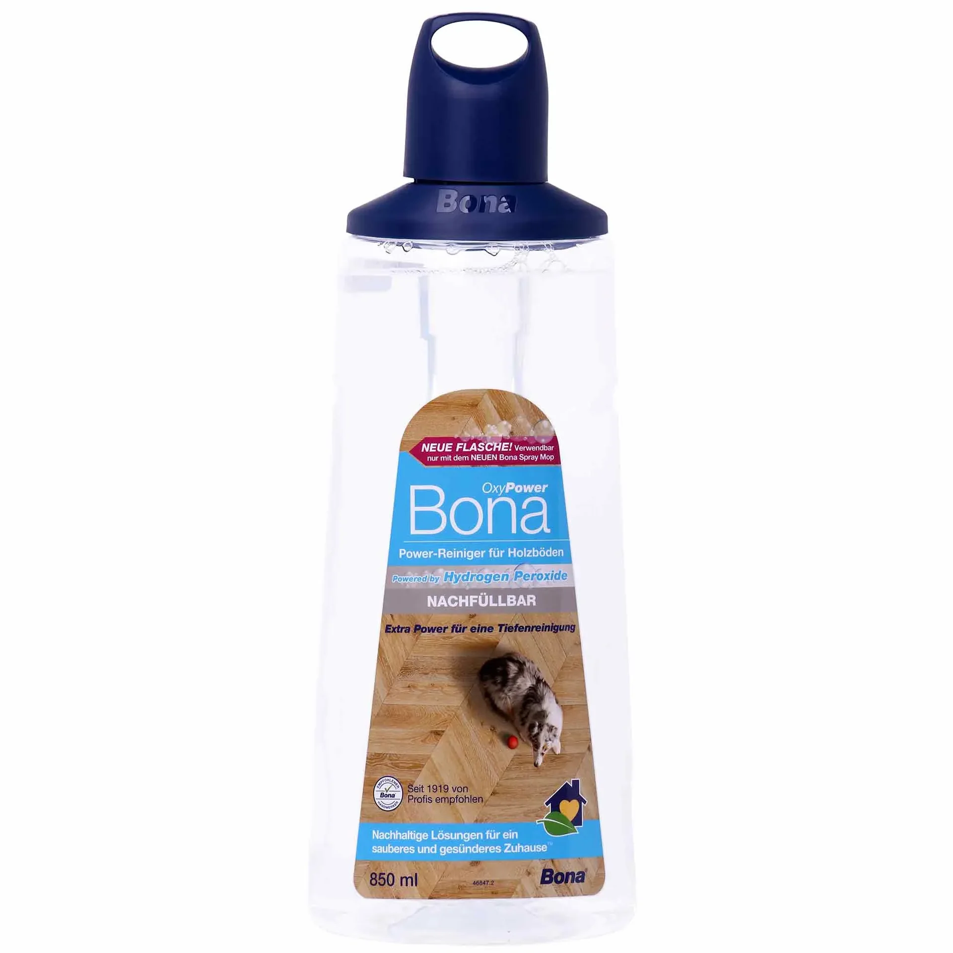 "BONA Refiller 0,85 Liter OxyPower-Reinger für Holzböden Premium Spray Mopp image"