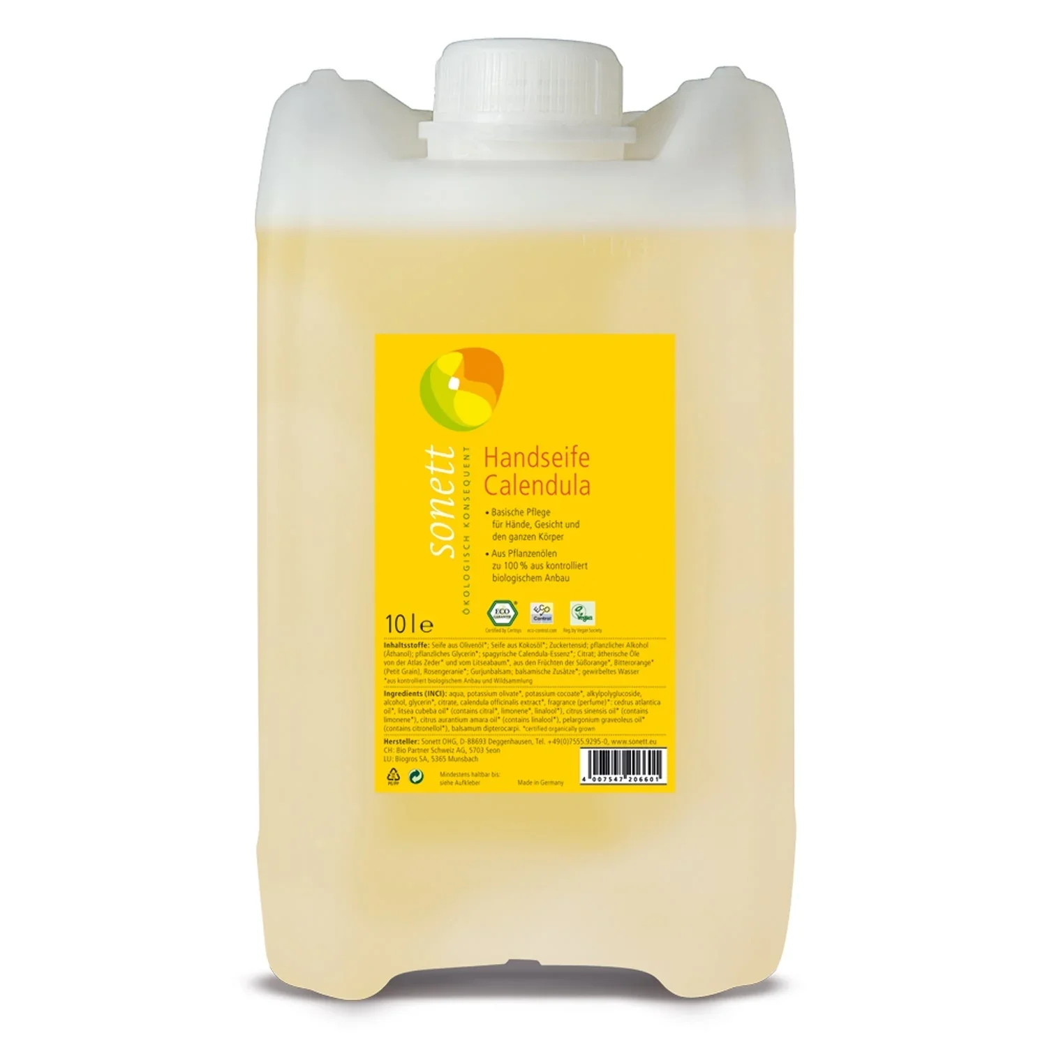 "SONETT Handseife Calendula 2 x 10 Liter image"