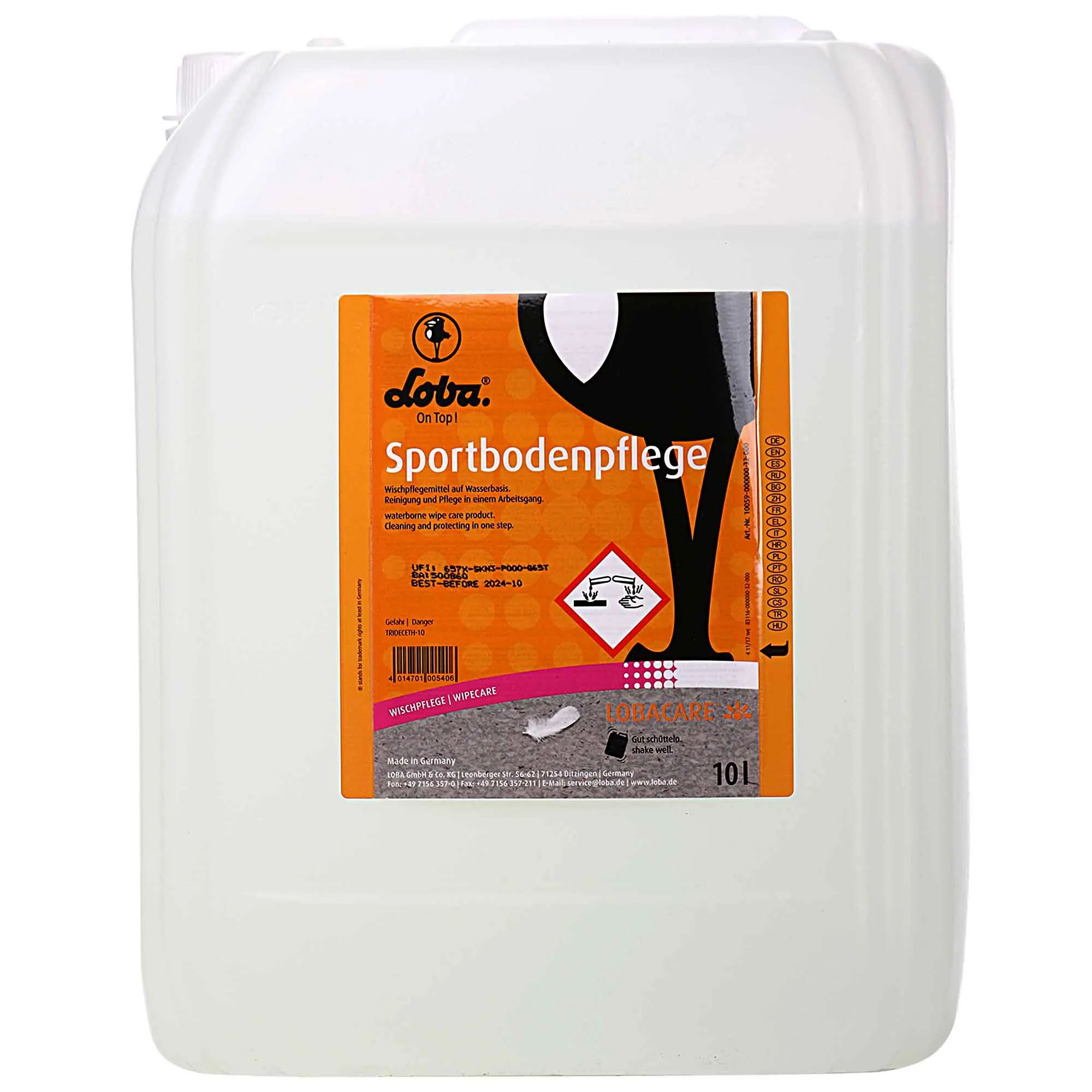 LOBA Sportbodenpflege 10 Liter A