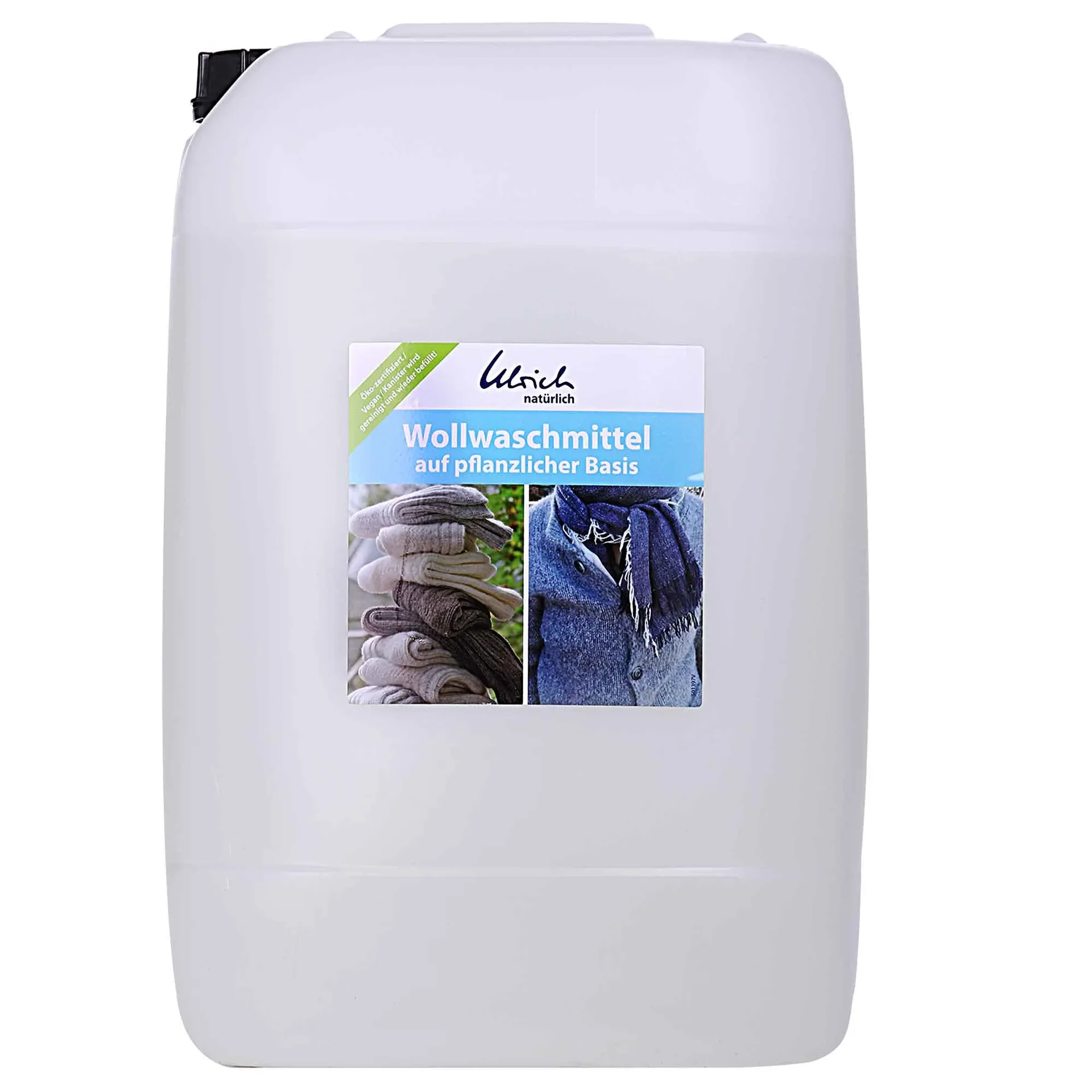 "ULRICH natürlich Wollwaschmittel auf pflanzlicher Basis 25 Liter image"