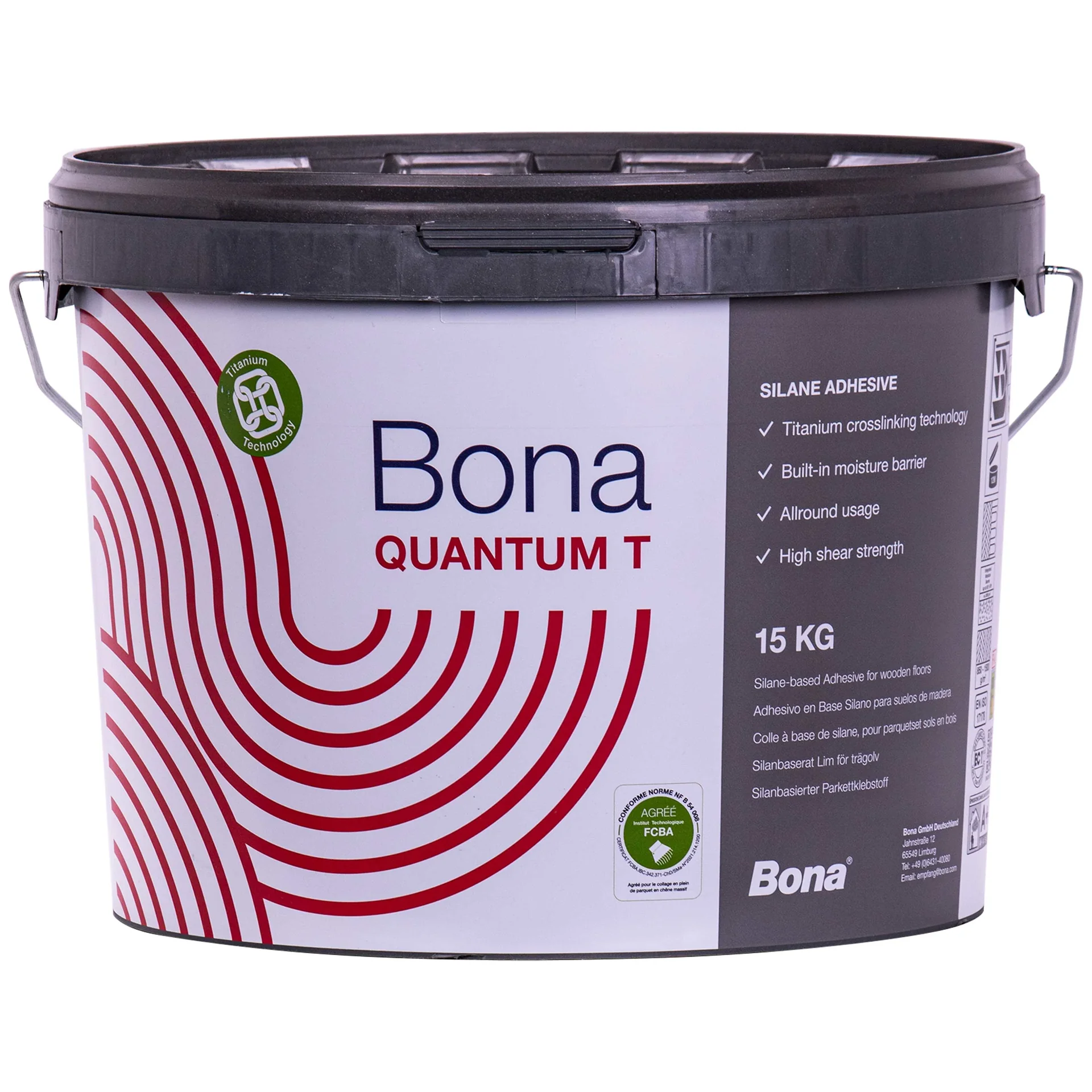 "BONA QuantumT Parkettkleber 14 x 15 kg image"