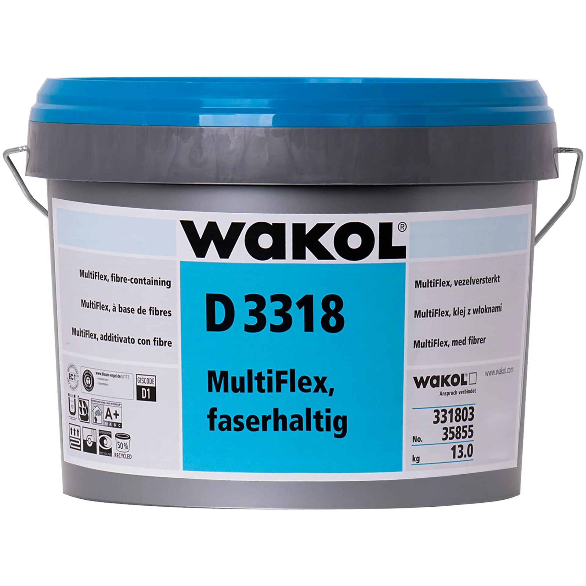 "WAKOL D 3318 MultiFlex faserhaltig 13kg image"