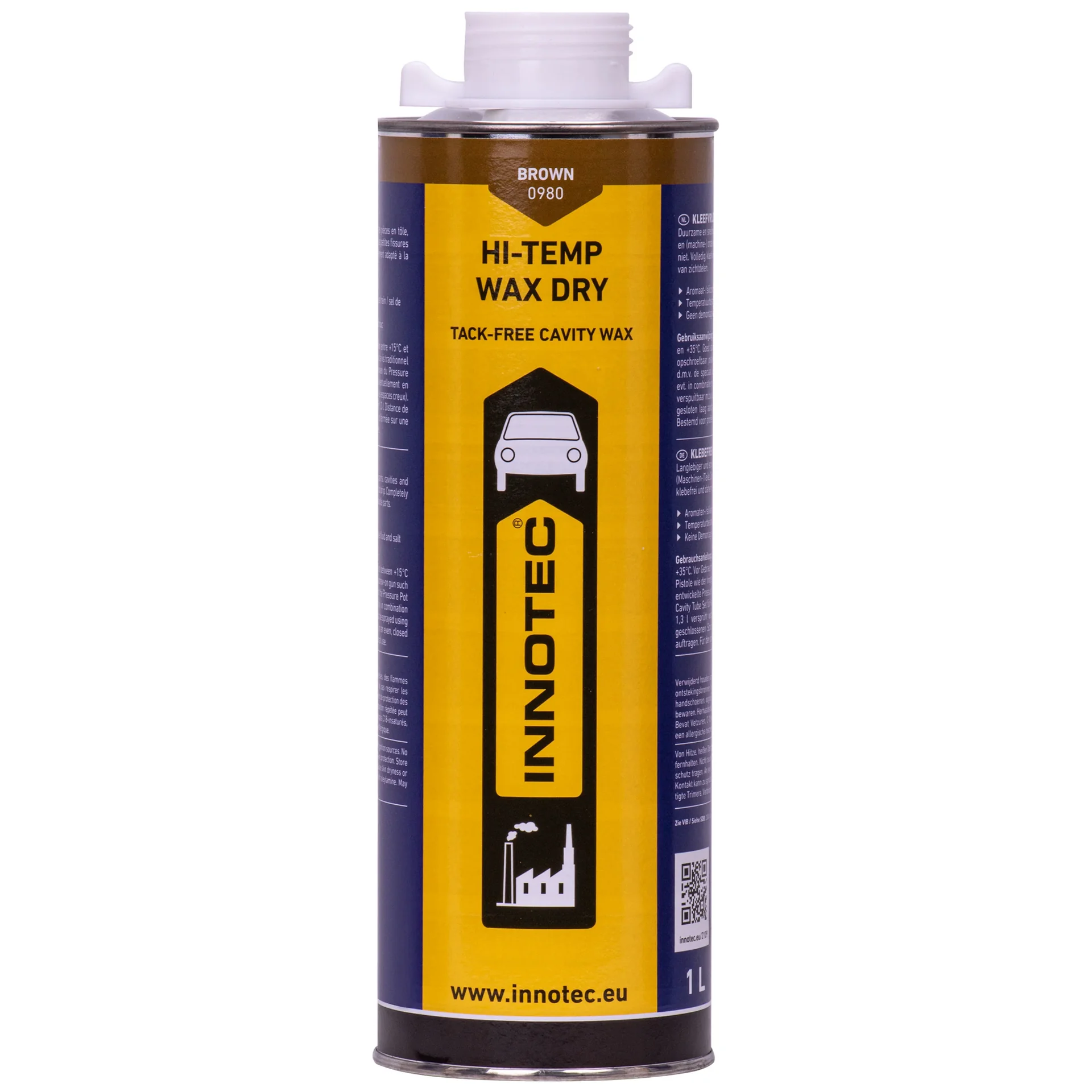 "INNOTEC Hi Temp Wax DRY 1 Liter braun Unterbodenschutz image"