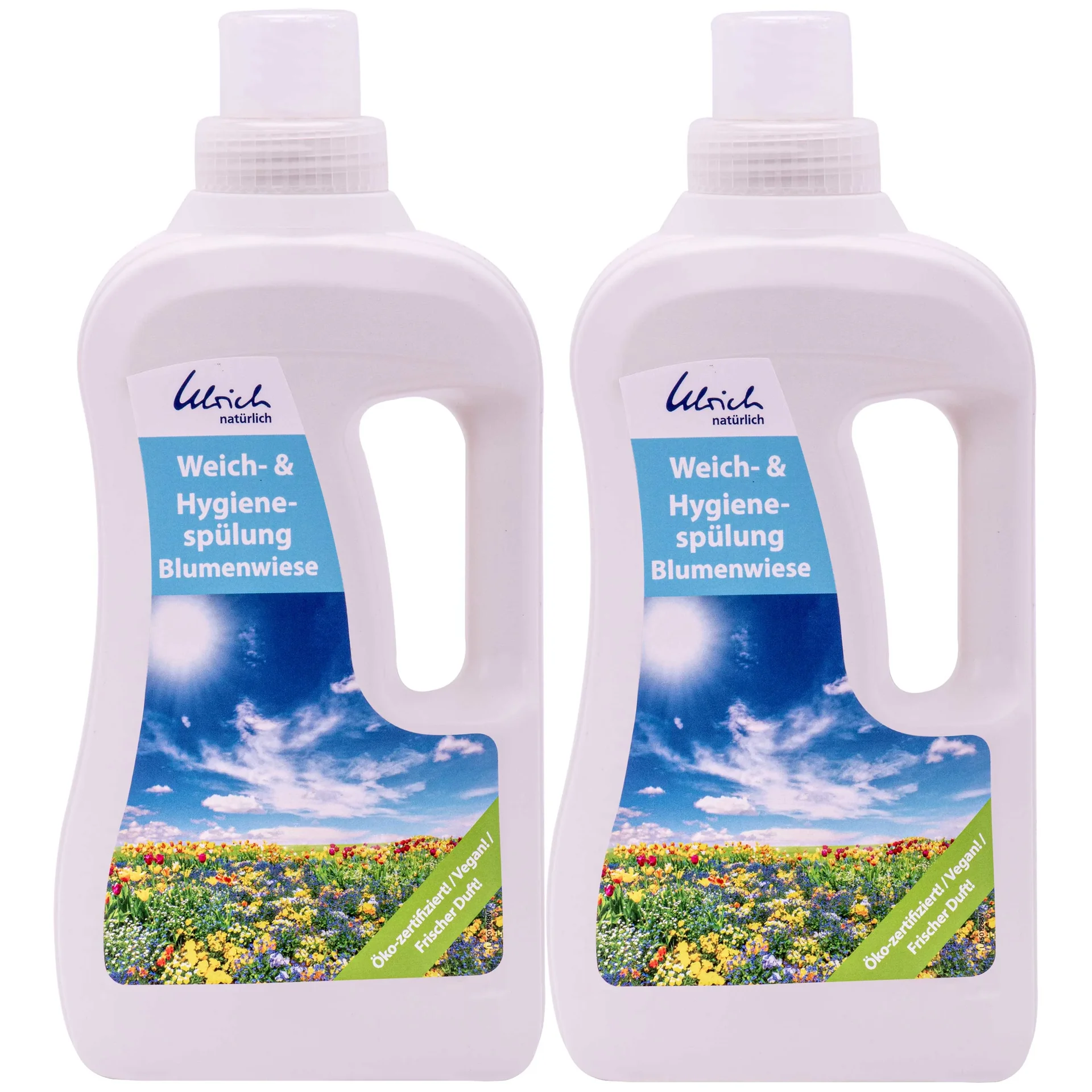 "ULRICH natürlich Weich und Hygienespülung 2 x 1 Liter Blumenwiese image"