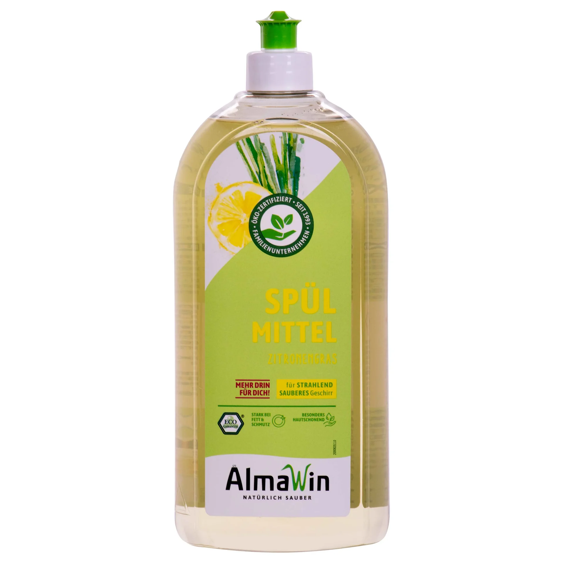 "ALMAWIN Spülmittel Zitronengras 1 Liter image"